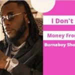 Burnaboy I don't make money from Nigeria 1