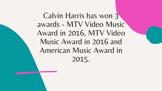 Calvin Haris MTV Award Stats